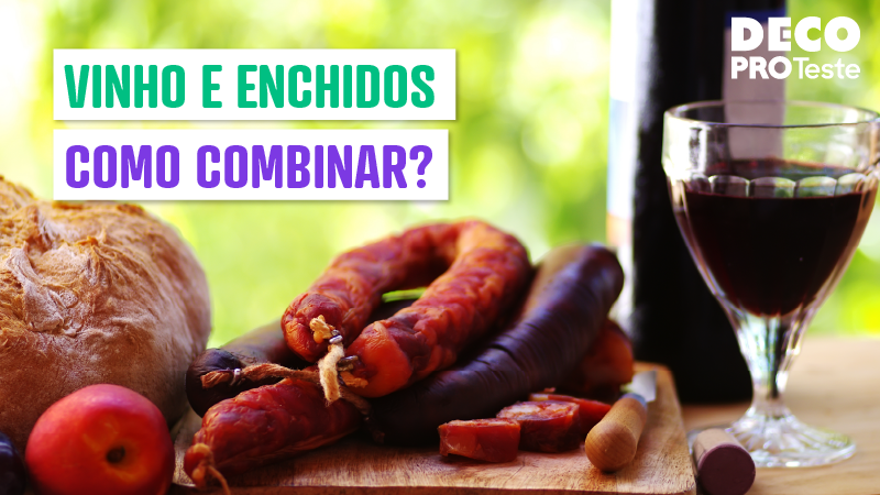 combinar vinho e enchidos